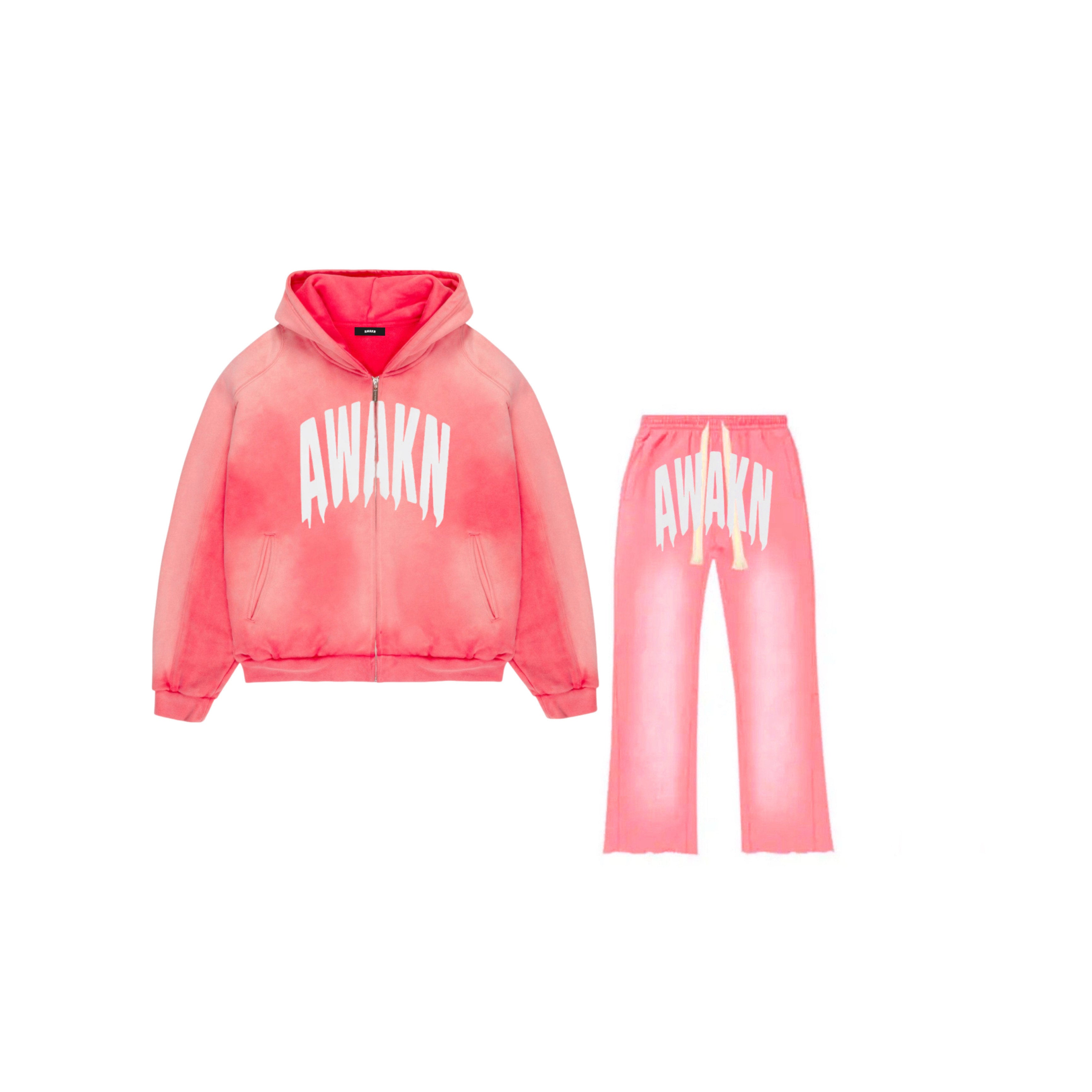 AWAKN TRACKSUIT PEACH