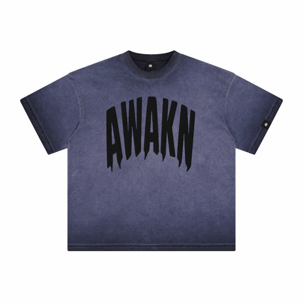 AWAKN V2 CROPPED TEE "MIDNIGHT"